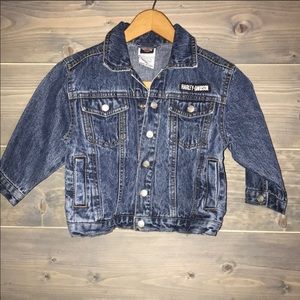 Harley Davidson Jean jacket.
